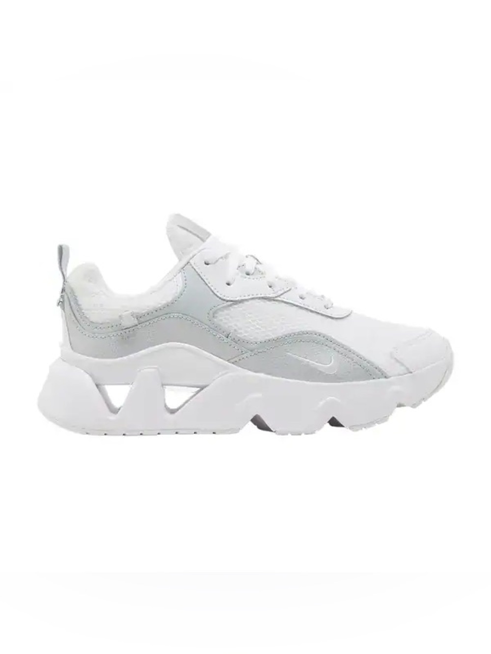 Nike Ryz 365 2 Metallic Platinum Sneakers - White